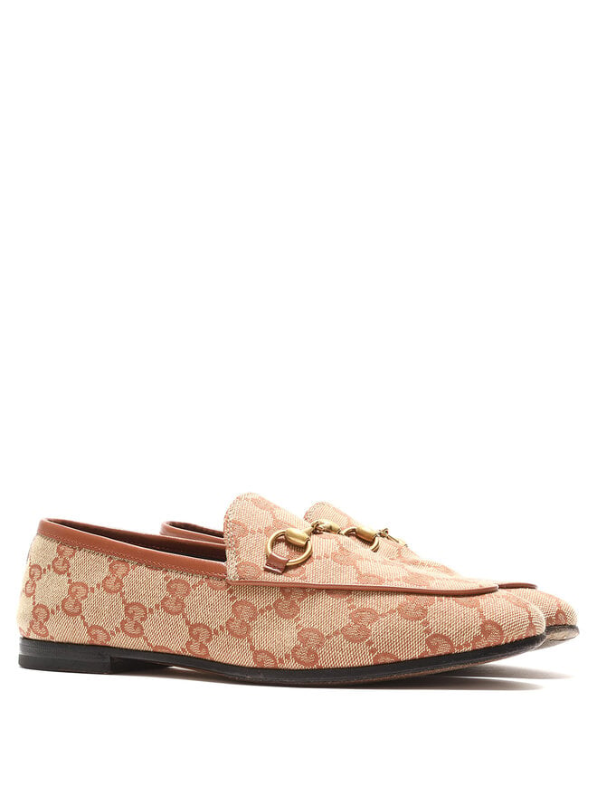 GUCCI Mocassins à mors GG Supreme