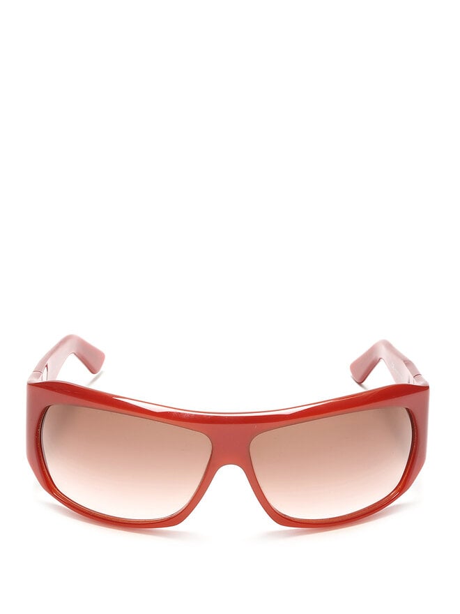 STELLA McCARTNEY Lunettes de soleil en acétate rouge