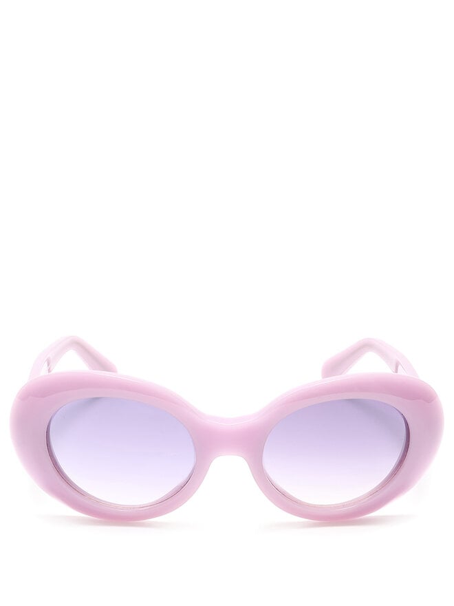 Acne Studios Lunettes de soleil ovales Mustang