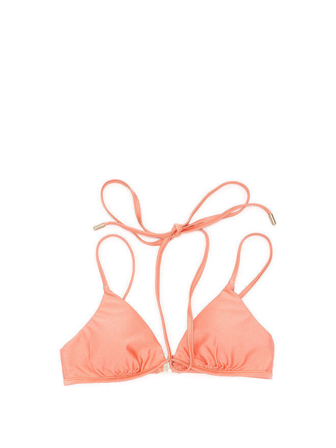 SIMKHAI Haut de Bikini Corail Pâle
