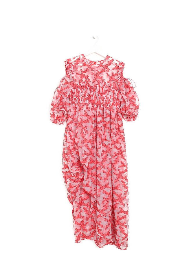 CECILIE BAHNSEN Floral Midi Dress