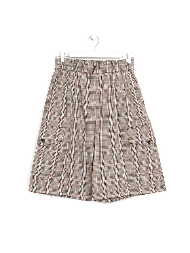 BAUM UND PFERDGARTEN Plaid Cargo Shorts