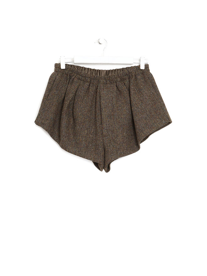 Maison Margiela Short en Laine à Taille Élastique