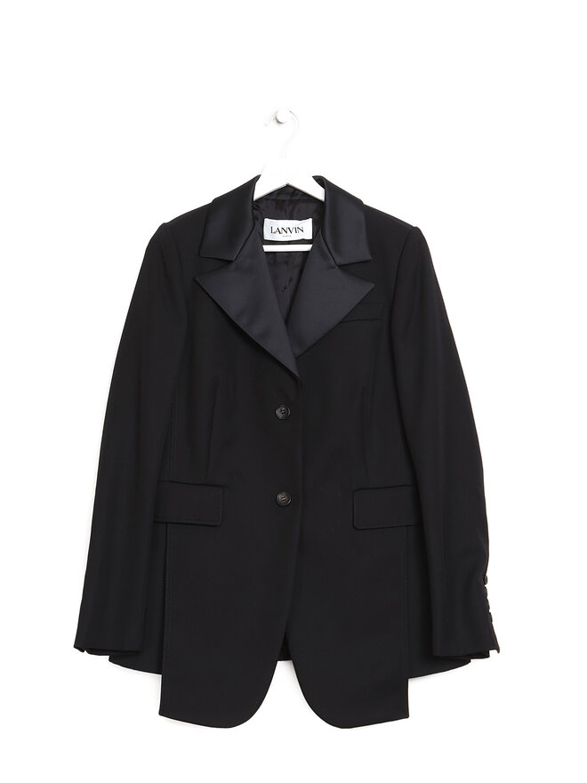 LANVIN Veste en Laine à Double Boutonnage
