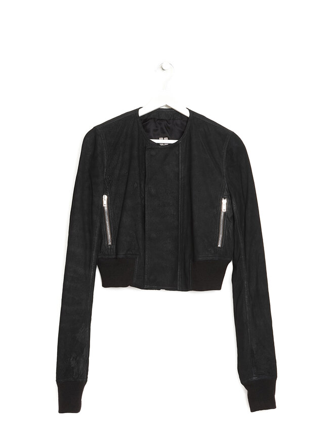 Rick Owens Veste en Cuir