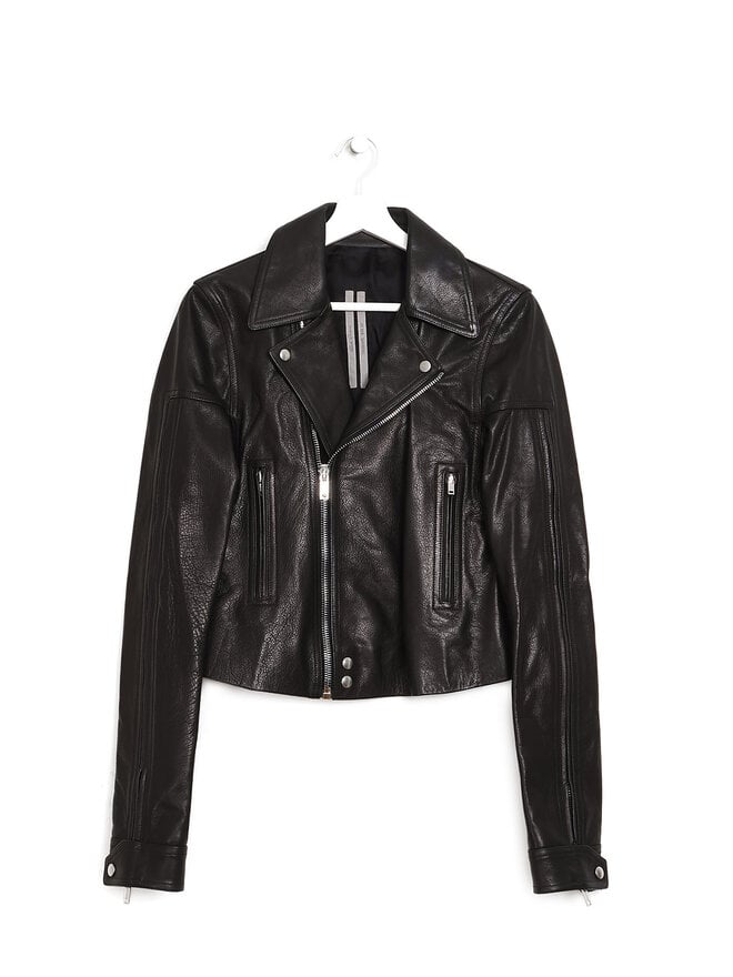 Rick Owens Veste en cuir de veau