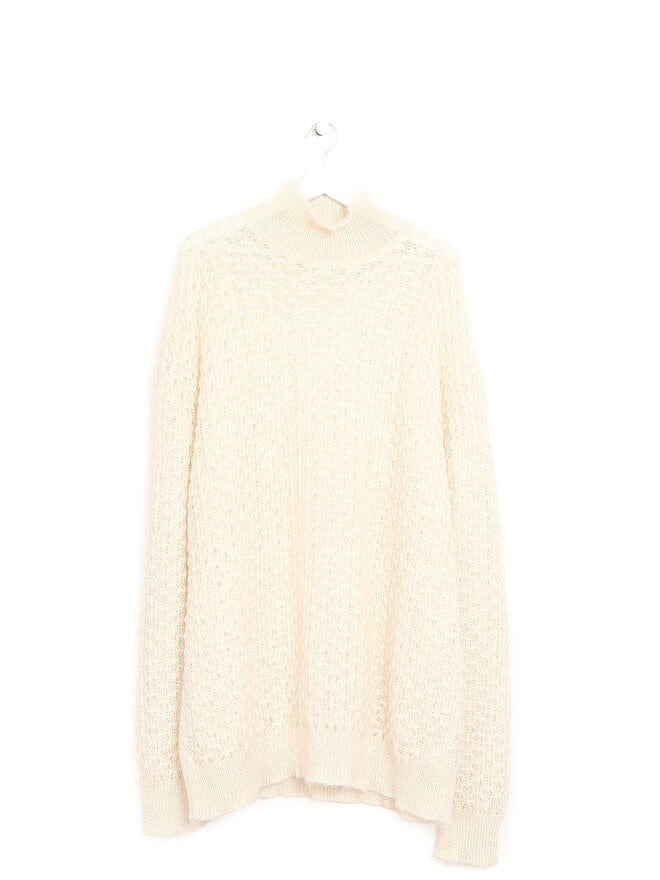 JIL SANDER Mohair Silk Knit Sweater