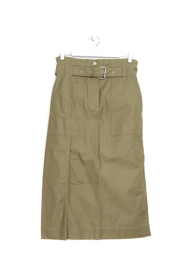 3.1 Phillip Lim Midi Cargo Skirt with Belt