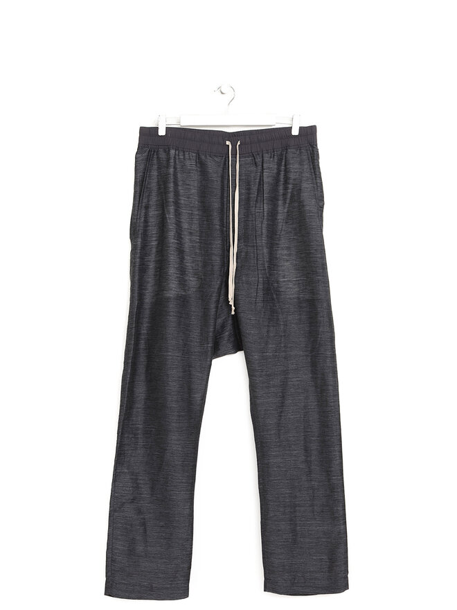 Rick Owens Pantalon à taille élastique longueur cheville