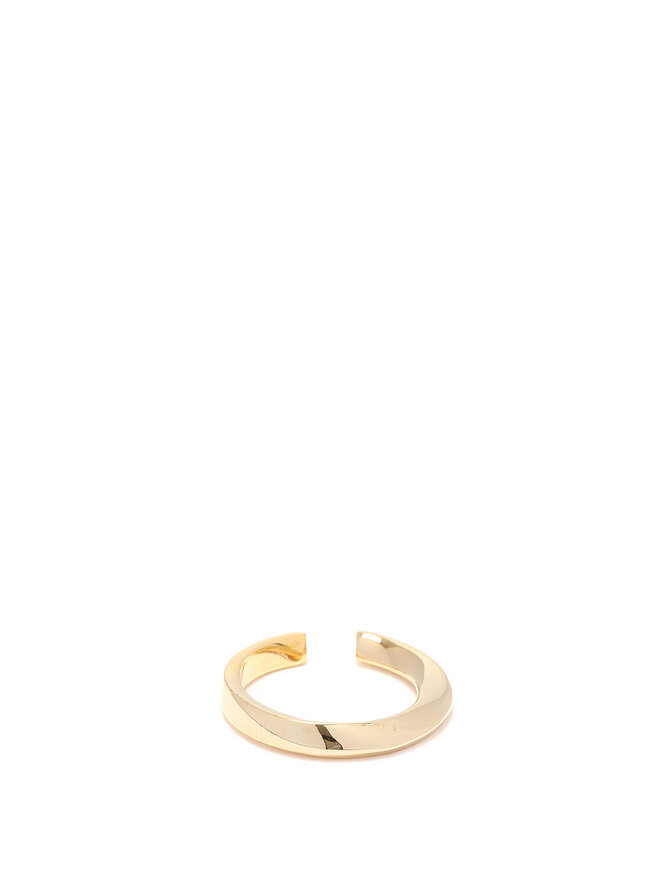 SAINT LAURENT Bague ouverte couleur or