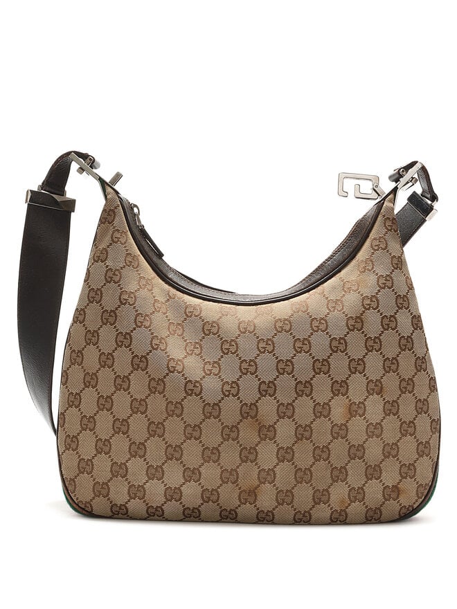 GUCCI Sac Hobo en Toile Monogrammée