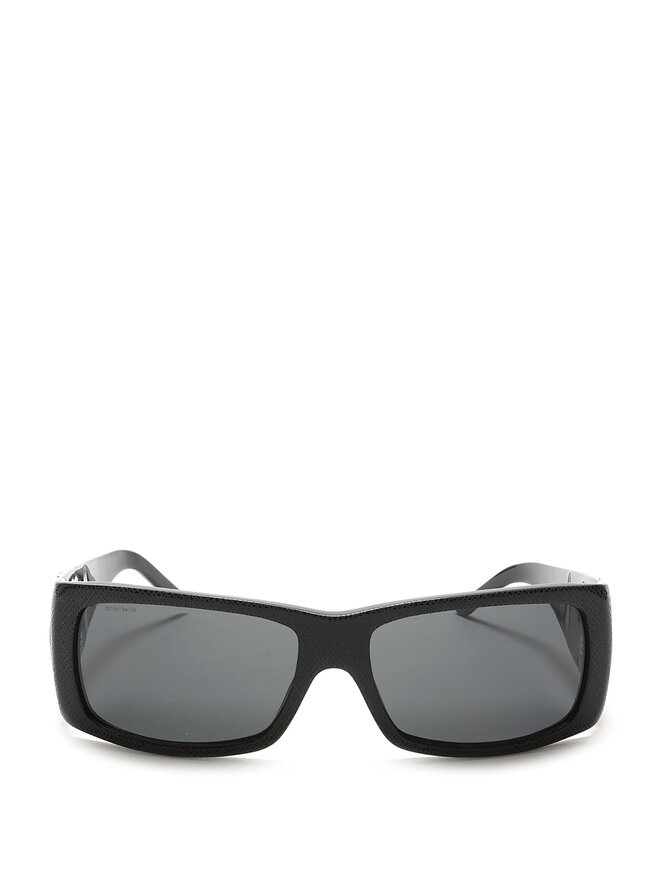 PRADA Lunettes de soleil rectangulaires à logo