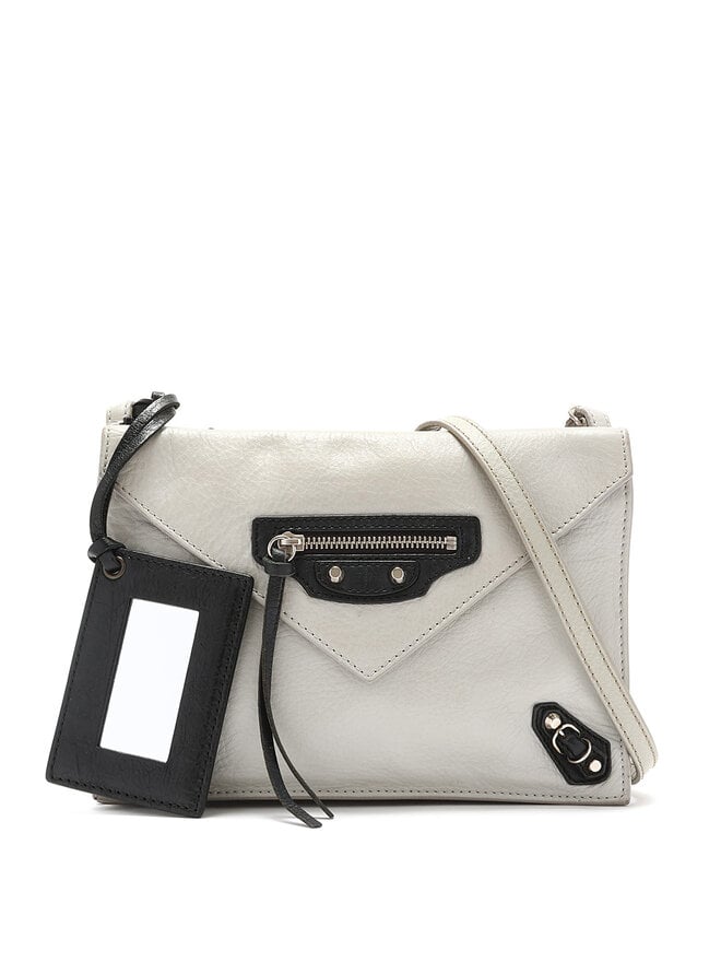 BALENCIAGA Classic Mini Leather Envelope Bag