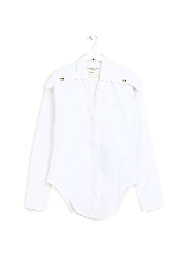 BOTTEGA VENETA Long Sleeve Cotton Shirt