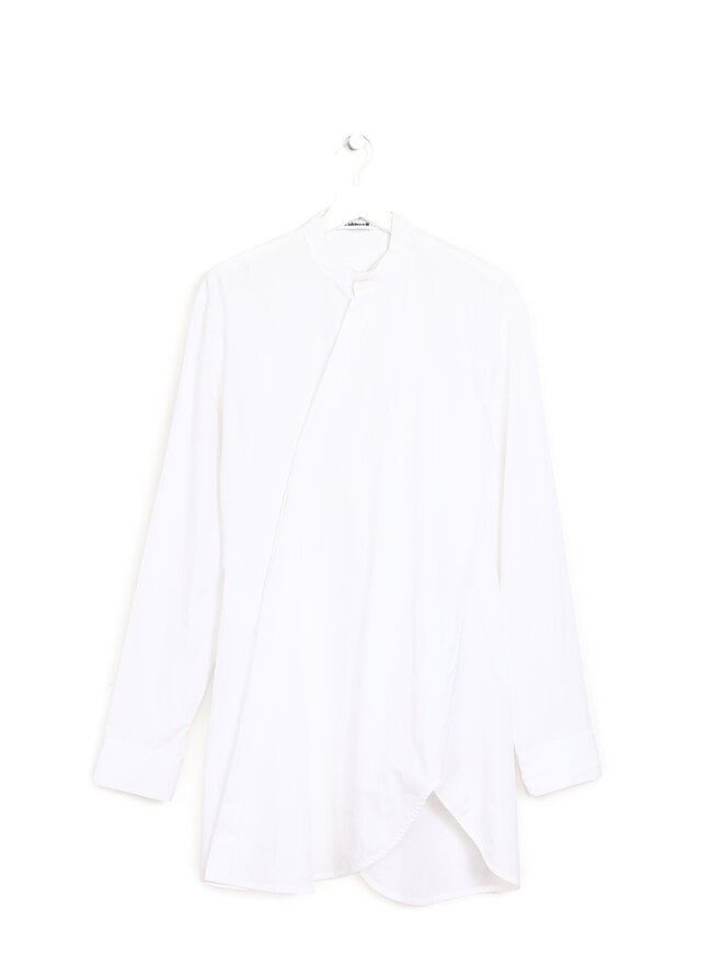 JIL SANDER Cotton and Silk Blend Shirt