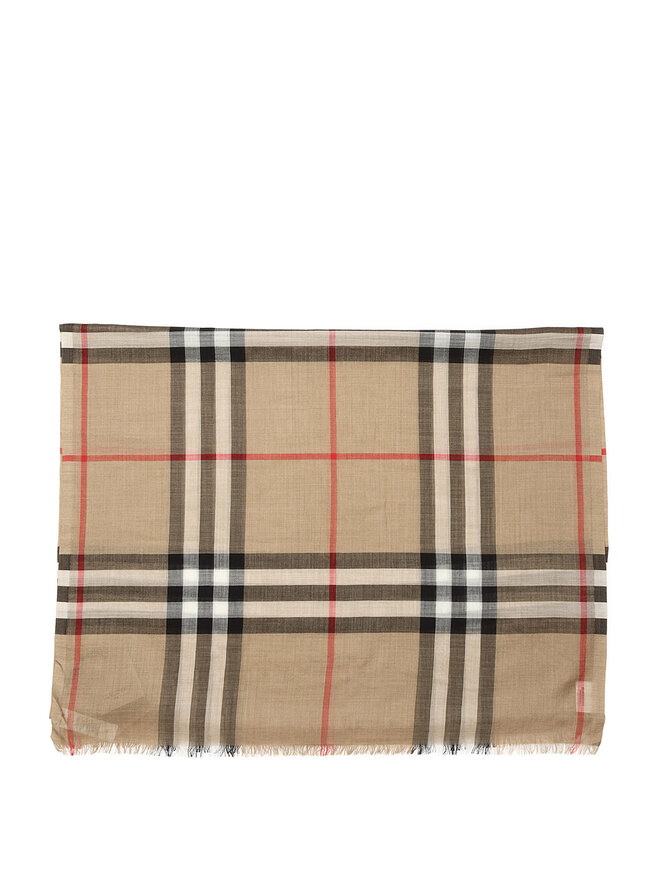 BURBERRY Foulard Burberry à Carreaux
