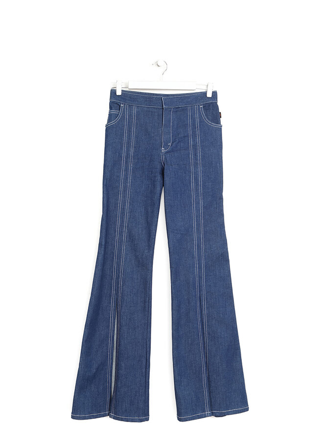Chloé Jeans Évasés en Denim