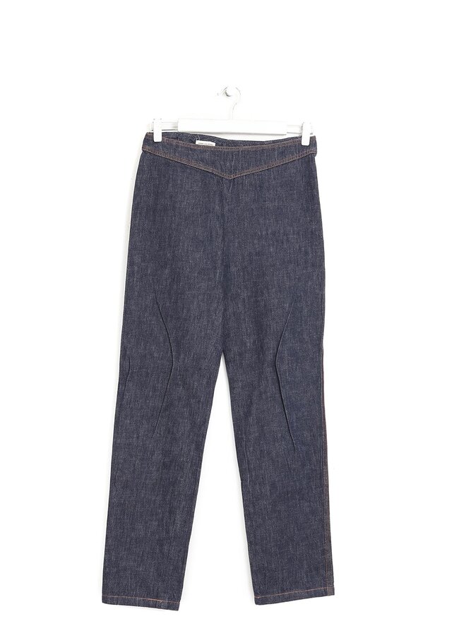DRIES VAN NOTEN Pantalon Capri en Denim Dries Van Noten