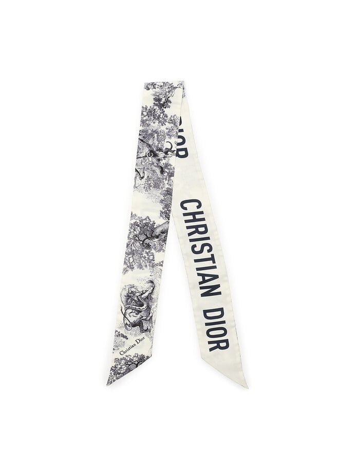 Christian Dior Twilly en Soie Toile de Jouy