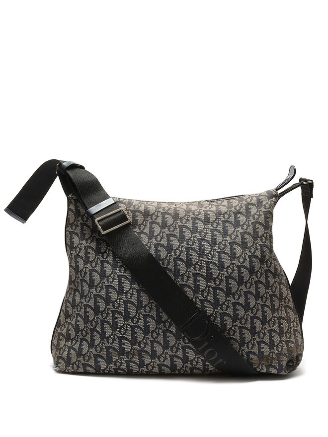 Christian Dior Monogram Canvas Messenger Bag