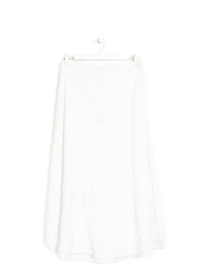 SAMSOE SAMSOE White Midi Skirt