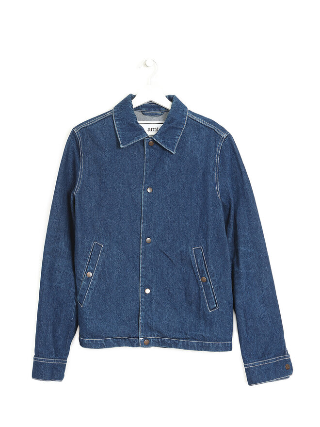 AMI Alexandre Mattiussi Indigo Denim Jacket