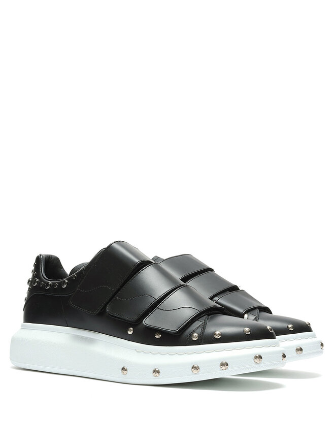 Alexander McQueen Studded Leather Espadrilles