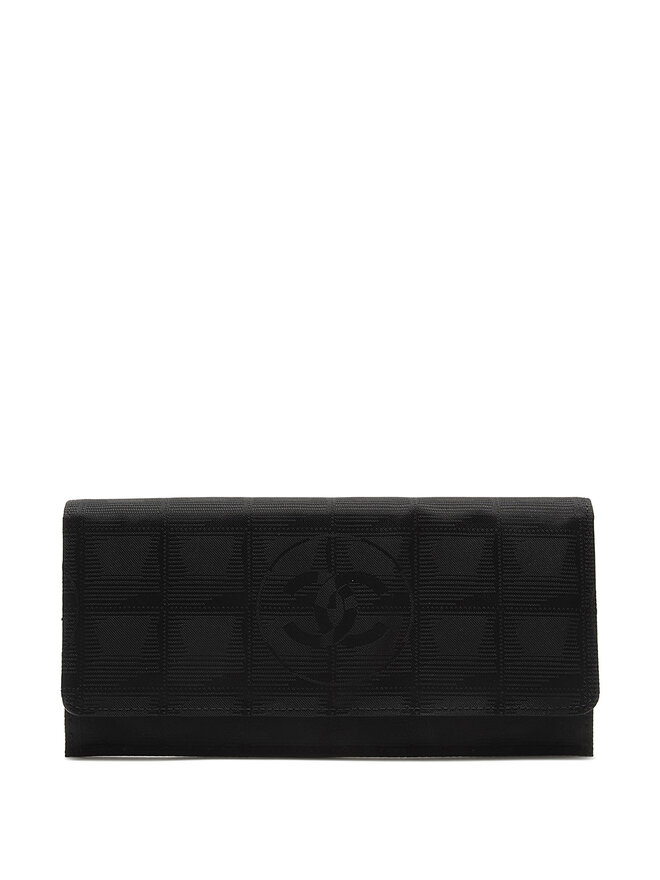CHANEL Portefeuille à rabat logo CC