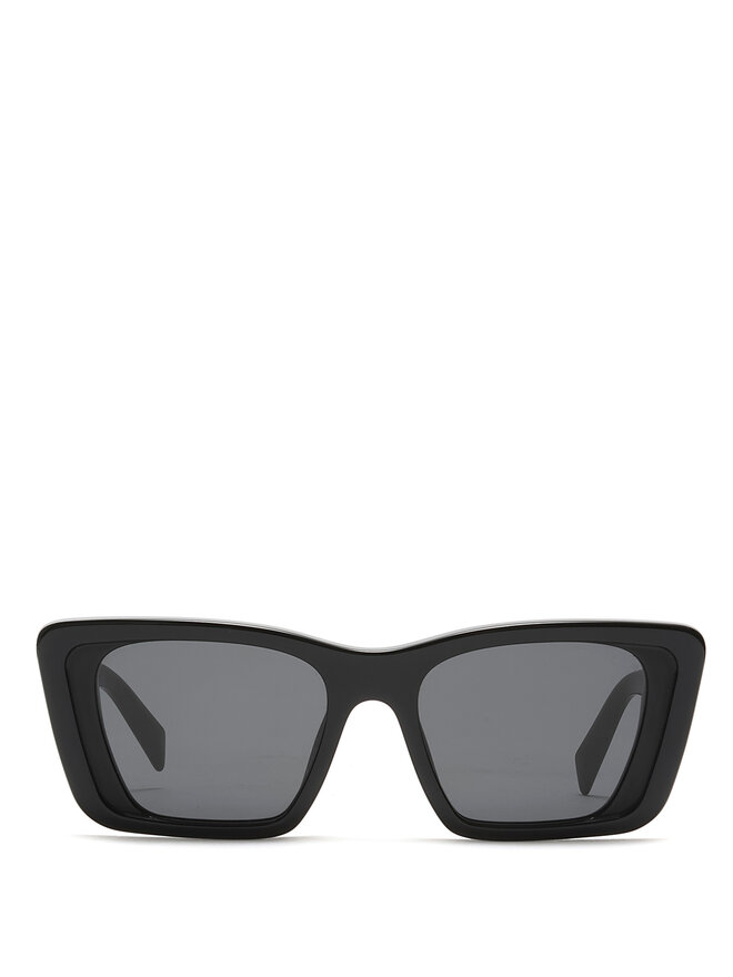 PRADA Lunettes de Soleil Rectangulaires en Acétate