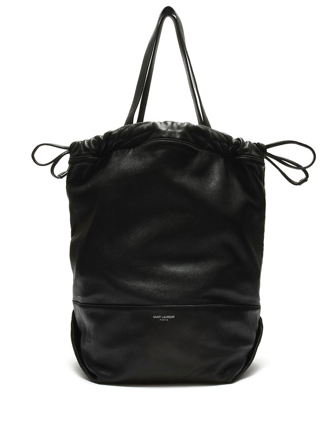 SAINT LAURENT Sac Fourre-Tout en Cuir Grainé