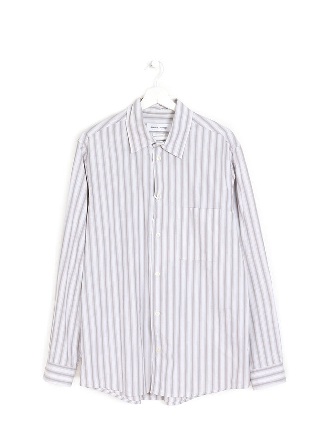 SAMSOE SAMSOE Chemise Rayée à Manches Longues