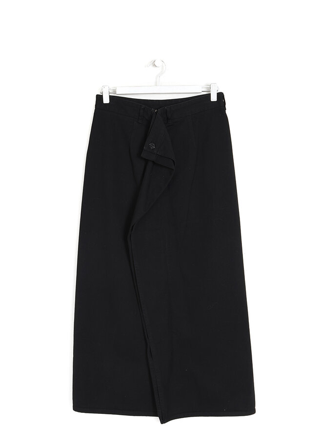 MM6 Maison Margiela Jupe à fermeture éclair frontale