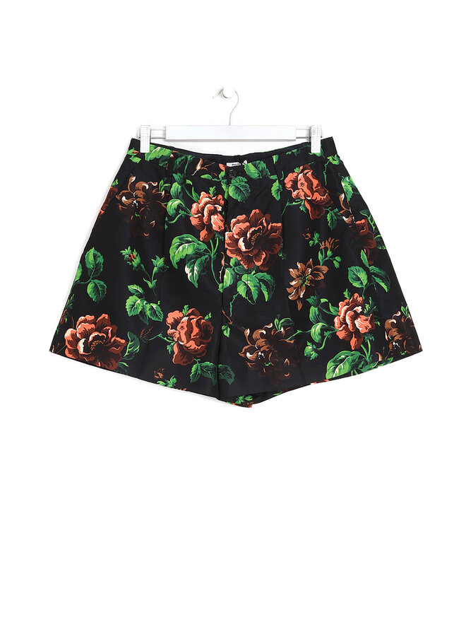 MIU MIU Floral Motif Shorts