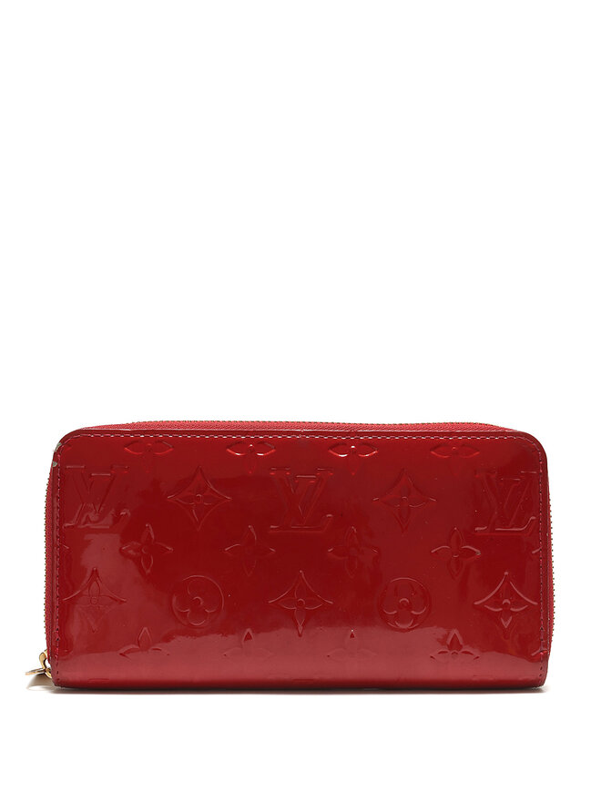 LOUIS VUITTON Portefeuille Vernis Zippy