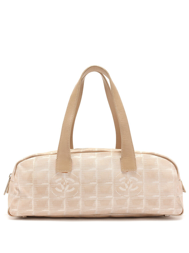 CHANEL Sac Cabas en Toile à Logo