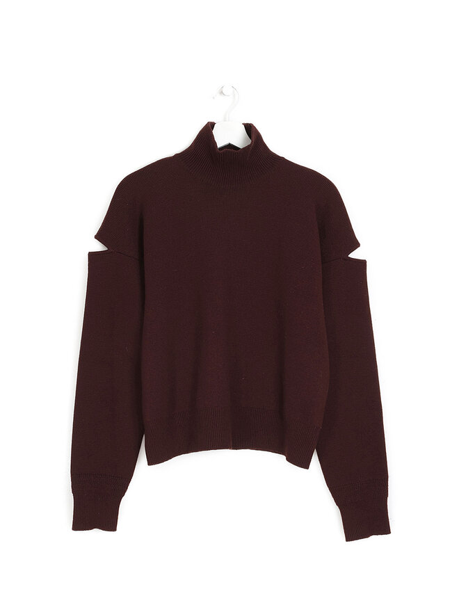 BOTTEGA VENETA Pull en cachemire rouge