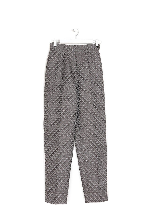 Jean Paul Gaultier FEMME Abstract Pattern Trousers