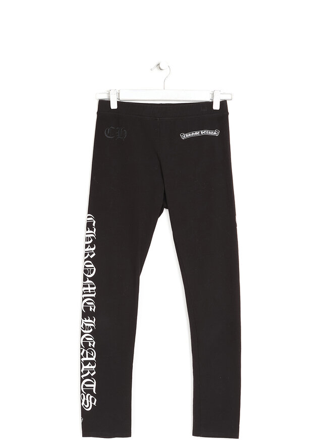 Chrome Hearts Logo Patterned Leggings