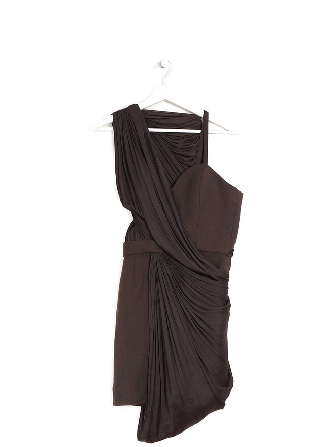 ALEXANDER WANG Asymmetric Draped Dress