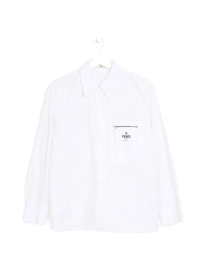 FENDI Chemise Classique à Manches Longues Fendi