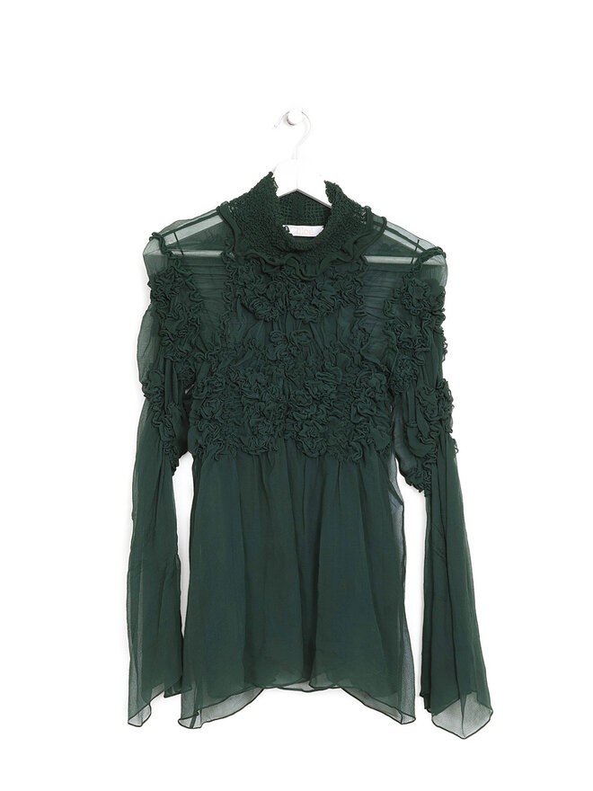 Chloé Blouse en soie à manches longues