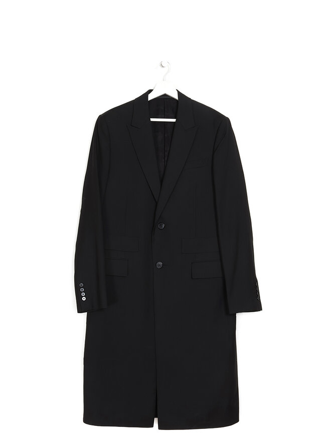 GIVENCHY Veston en laine à col encoche classique