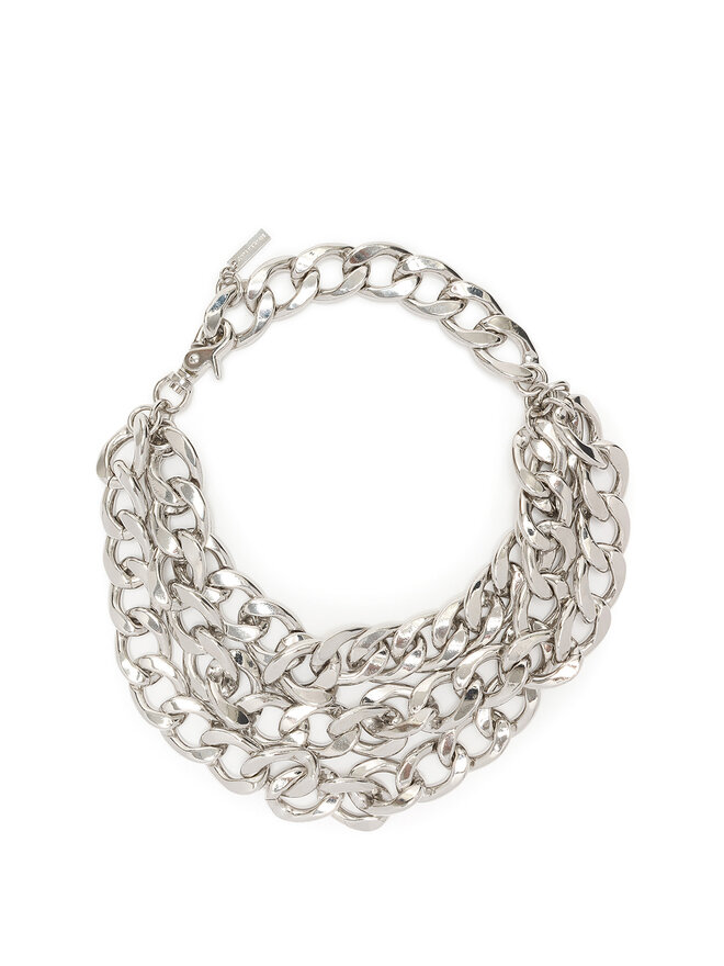 JUNYA WATANABE Collier à Multi-Chaînes Argenté