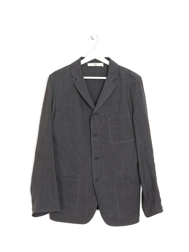 ARCH THE Grey Linen Blazer