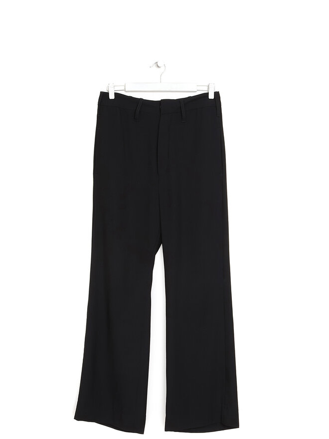 ANN DEMEULEMEESTER Pantalon en laine noire