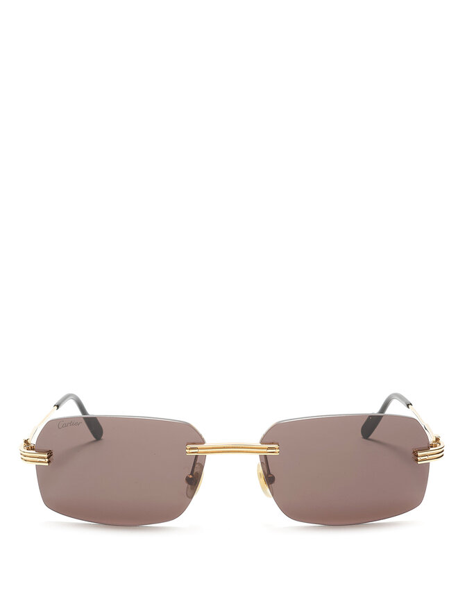 Cartier Première de Cartier Rectangular Sunglasses