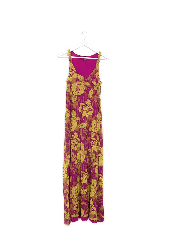 Jean Paul Gaultier SOLEIL Floral Maxi Dress