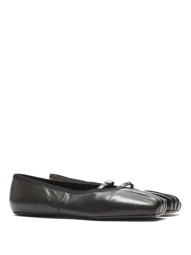 GIVENCHY 4G Leather Ballet Flats