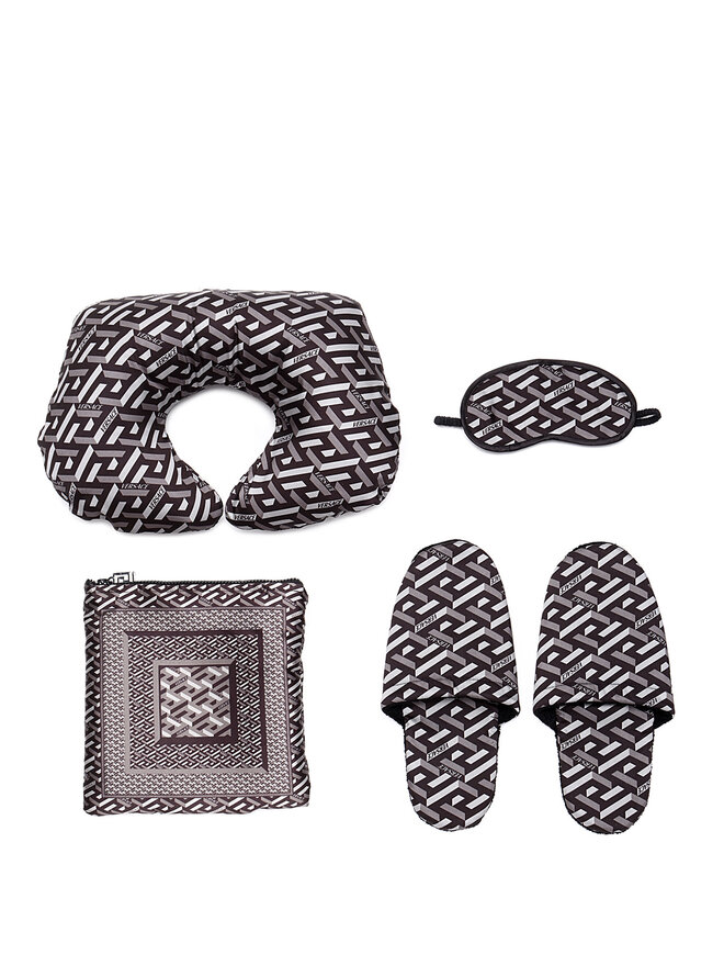 VERSACE Graphic Print Travel Set