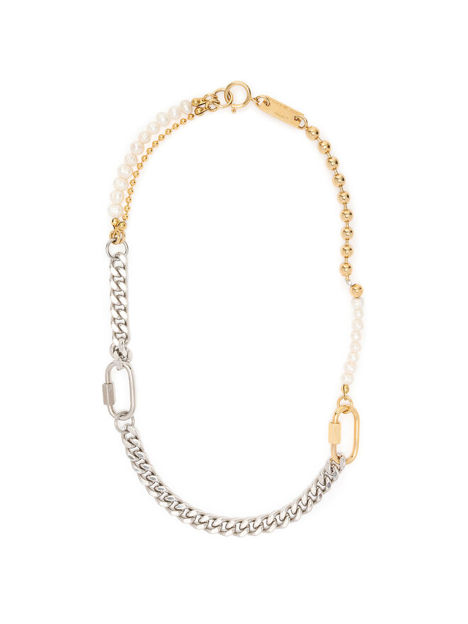Chain and Bead Necklace